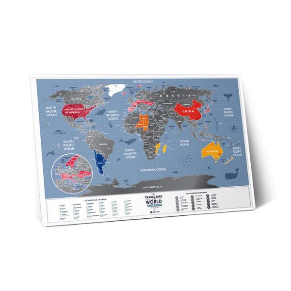 Карта travel map weekend world — изображение 10