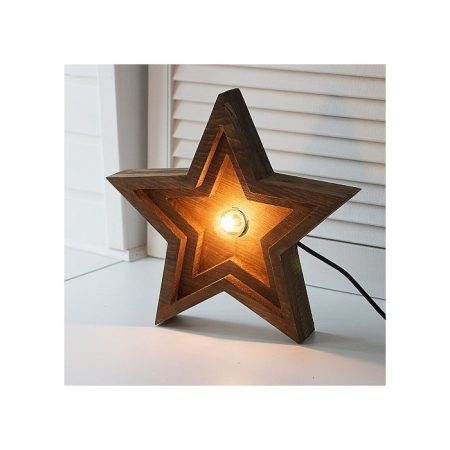 ЗВЕЗДА С ЛАМПОЙ НАКАЛИВАНИЯ ТИТОВ 