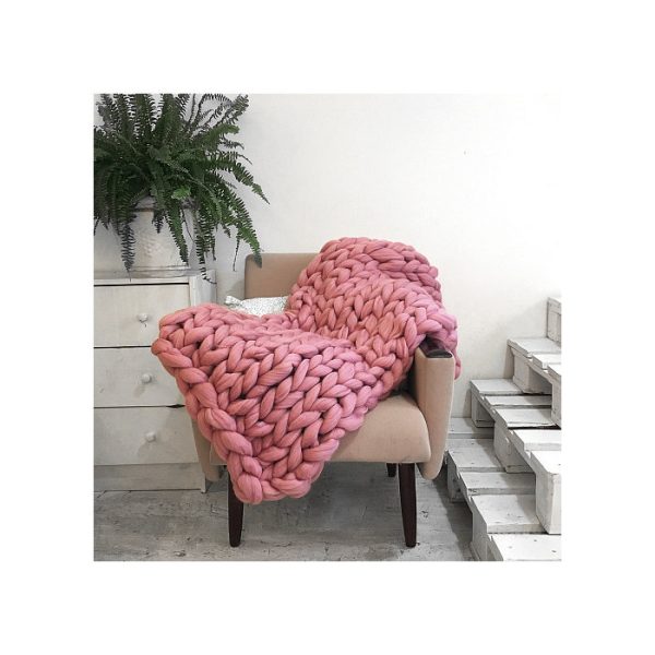 2222product_gallery_photo_4b10533f-96e8-41ab-836b-99718497f122.jpg ПЛЕД КРУПНОЙ ВЯЗКИ, ПЫЛЬНАЯ РОЗА (БОЛЬШОЙ) — изображение 2