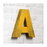  буква из металла ABC — изображение 2