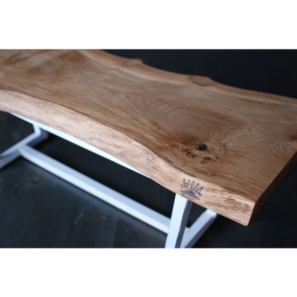 Журнальный стол TheSarai Wood&Steel (White) — изображение 4