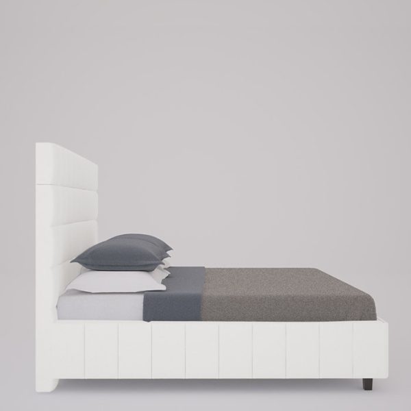 Кровать Shining Modern с мягким изголовьем и прочным деревянным каркасом 140х200 см — изображение 6