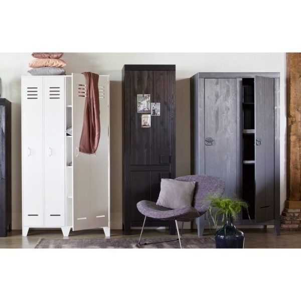 Высокий комод  Tara shelf cabinet black — изображение 5