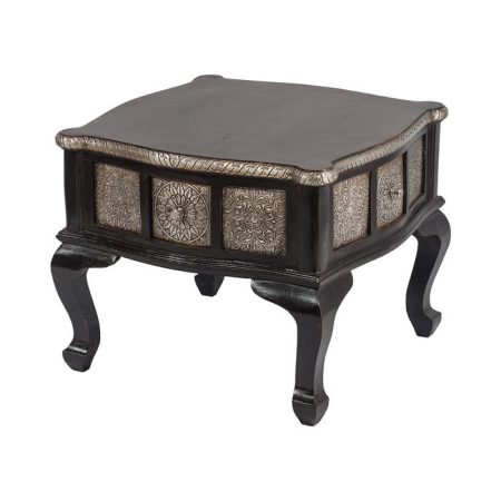 СТОЛ кофейный СЕРЕБРО ИНДИИ из массивы палисандры 