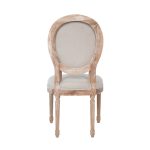 стул с мягкой обивкой Miro beige — изображение 3