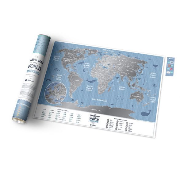 Карта travel map weekend world — изображение 6
