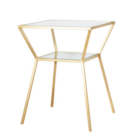 Кофейный столик из металлического каркаса