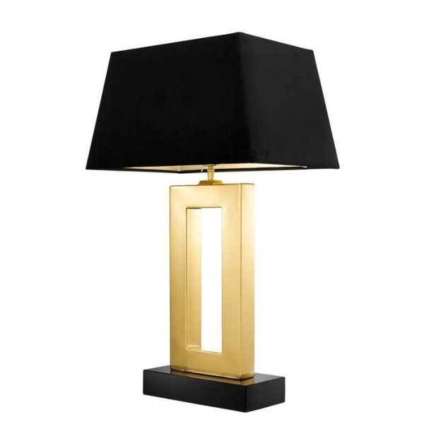 Настольная лампа  Table Lamp Arlington с черным абажуром  — изображение 2