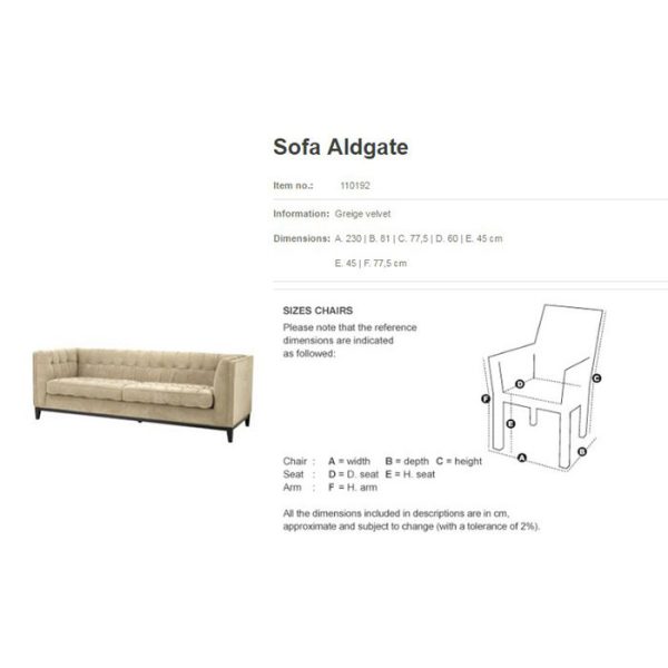 Диван  Aldgate   — изображение 2