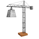 Лампа Кран строительный