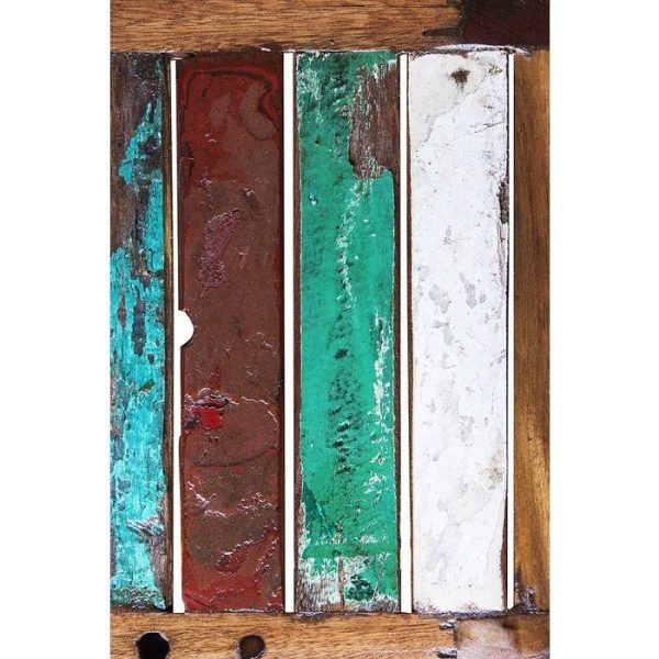 Детский стол Винни-пух из массива древесины старого рыбацкого судна — изображение 4