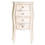 Высокий комод из красного дерева