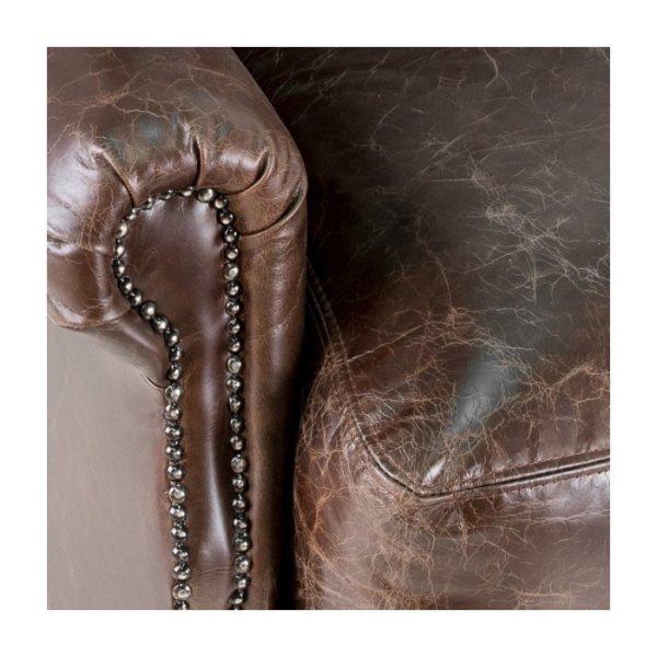  кожаный двухместный диван Winston — изображение 3