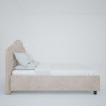 Кровать Palace 180x200 см Велюр Серый — изображение 5