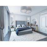 Кровать Jackie King Велюр Черный 180х200 см — изображение 4