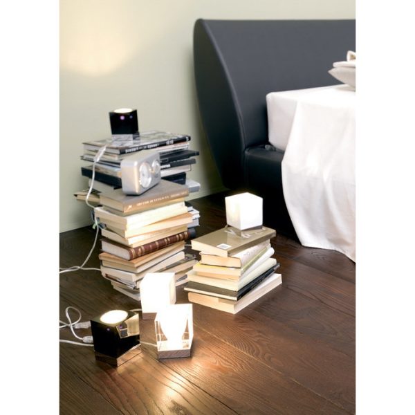 Настольная лампа Fabbian CUBETTO CRYSTAL GLASS Rosse — изображение 4