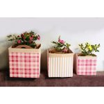 Короб Датские вафли лен 100% 30х30 — изображение 4