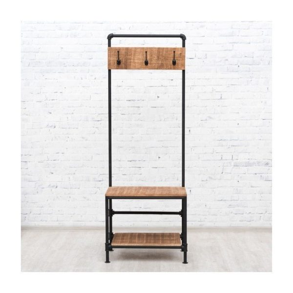 Вешалка Hardware из массива дуба и металла  — изображение 2