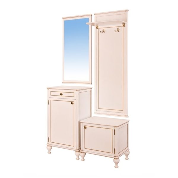 Вешалка Верона 1/1 Д с двумя крючками и полкой — изображение 4