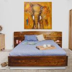 Кровать Sleep & Storage из карагача 160x200 см