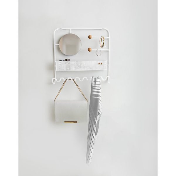 Органайзер для украшений надверный Alessi estique белый — изображение 3