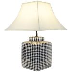 Керамическая настольная лампа Pixel small