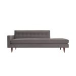 Диван Bantam Studio Sofa Коричнево-Серый Микровелюр