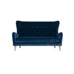 Двухместный диван POLA  темно-синий 