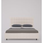 Кровать Shining Modern 160х200 см Велюр Светло-бежевый — изображение 5