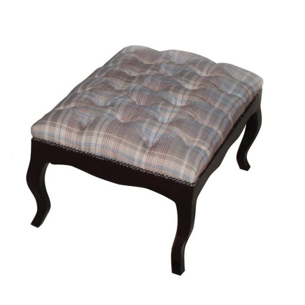 Банкетка  с клетчатой обивкой — изображение 2