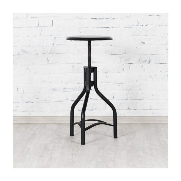 Винтовой табурет в индустриальном стиле TELEGRAPH — изображение 2