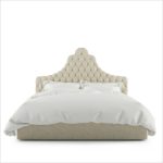 Кровать Gretta Bed с фигурным изголовьем 200х200 см 210х200 см 220х200 см