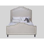 Кровать украшенная капитонами 180х200