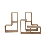 Секция стеллажа  TETRIS STACKABLE CABINET OAK — изображение 3