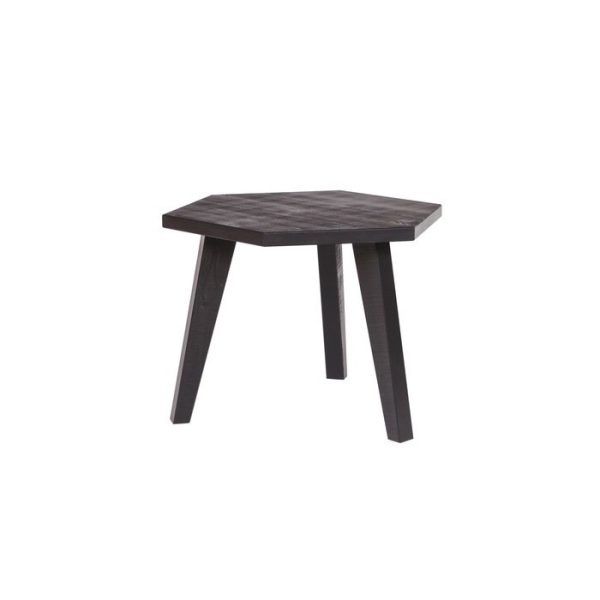 2253product_gallery_photo_8f5656b3-3698-4730-9aaa-1d351726f793.JPG Кофейный столик  Hex side table rough sawn black из массива дерева  — изображение 1