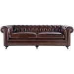 Диван Chesterfield Lounge rich brown