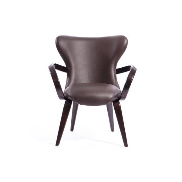 Стул Apriori S  с подлокотниками из гнутого дерева — изображение 3