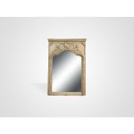 Настенное Зеркало из дерева махагони