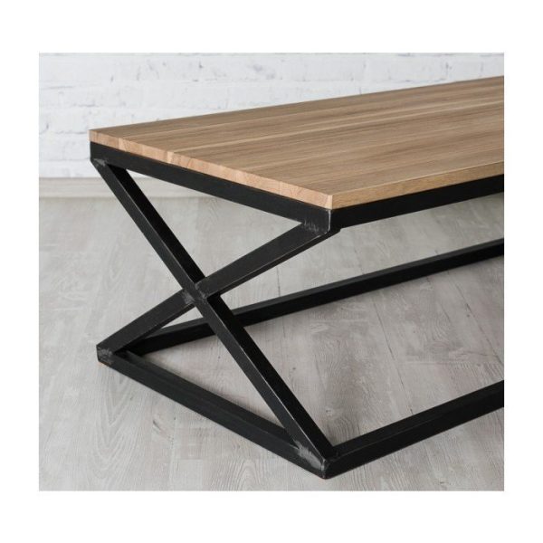 2261product_gallery_photo_5a6ddd29-9caf-404f-9a39-c1a9cffd9b3f.jpeg Журнальный стол Сrossroads из массива дерева и металла  — изображение 4