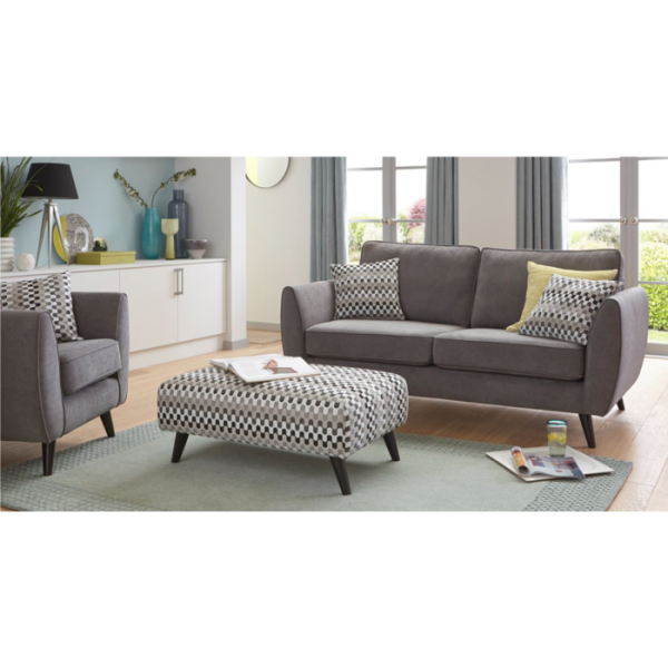 Диван двухместный коричневый — изображение 2