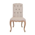 стул с мягкой обивкой Meliso white