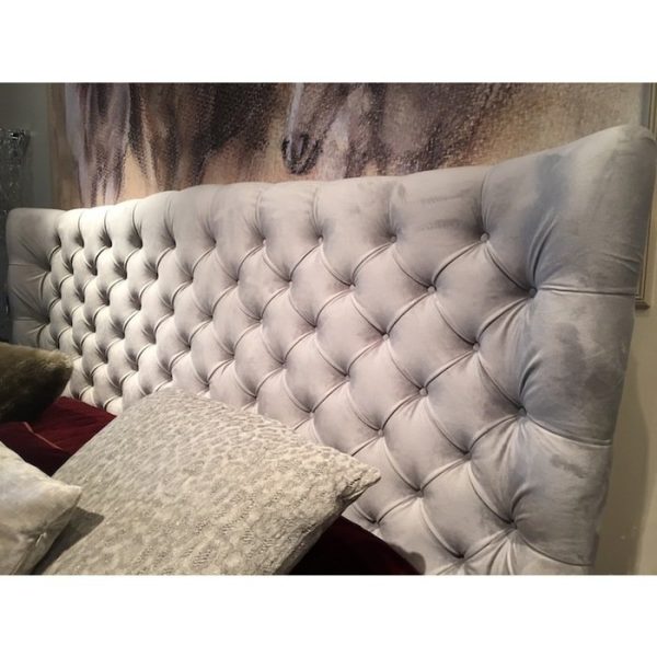 Кровать Mollyв обивке графитовым велюром 180x200 см — изображение 7