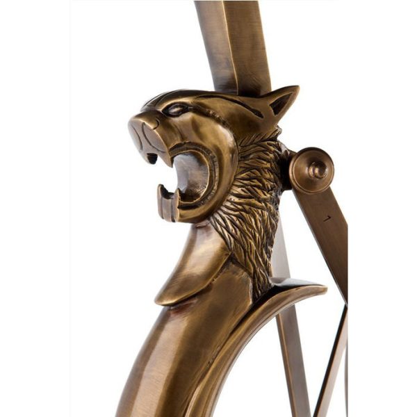 Кофейный столик  Belfort из металла с зеркальной столешницей  — изображение 2