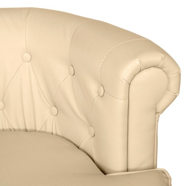 Кресло William Thackeray Кремовое — изображение 5