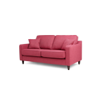 Диван двухместный красный