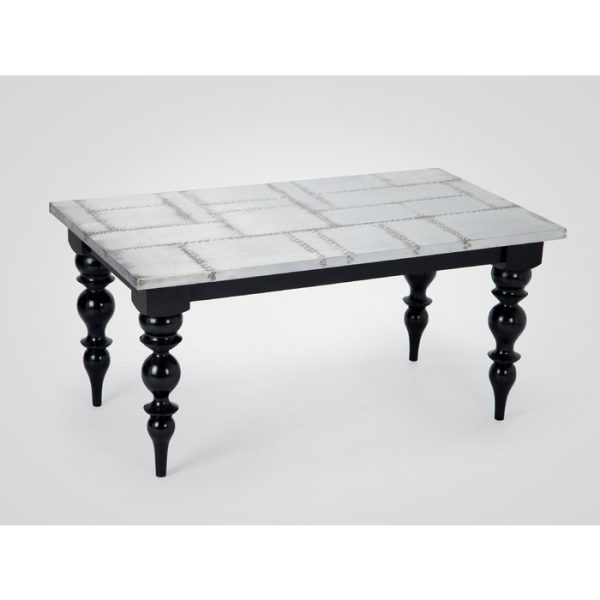 Стол обеденный прямоугольный на резных ножках из дерева махагони — изображение 2