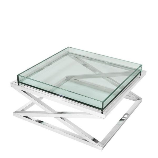 Кофейный столик  Curtis со стеклянной столешницей  — изображение 2