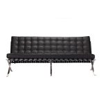 Диван Barcelona Sofa Черная Экокожа — изображение 2