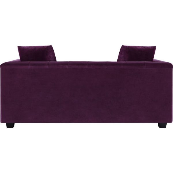 Диван PAOLO с обивкой из фиолетовой ткани  — изображение 4