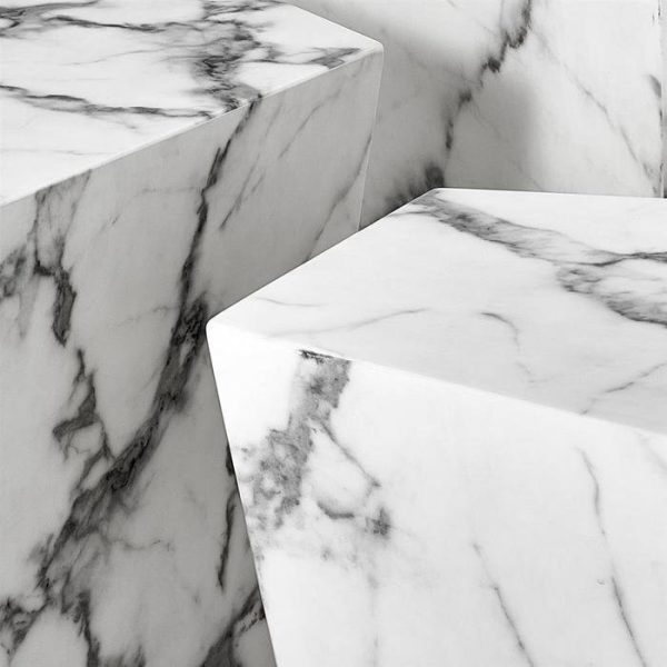Журнальный столик  Faux Marble с имитацией мрамора — изображение 3